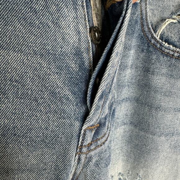 Cult of Individuality Greaser Distressed Straight Leg Jeans Men's 33x34 - Picture 5 of 15